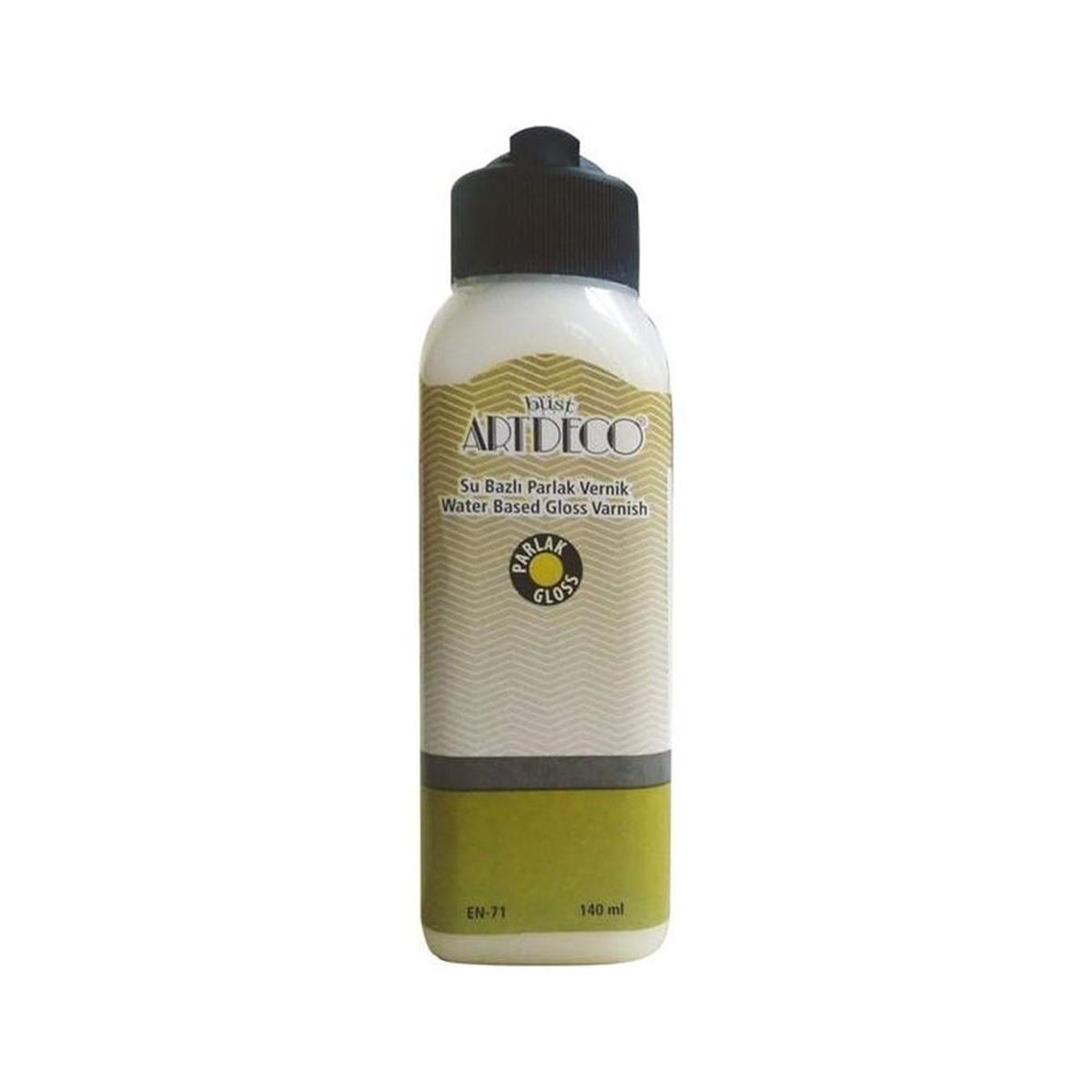 ARTDECO VERNİK SU BAZLI EKSTRA PARLAK 140 ML Y-073R-04 1