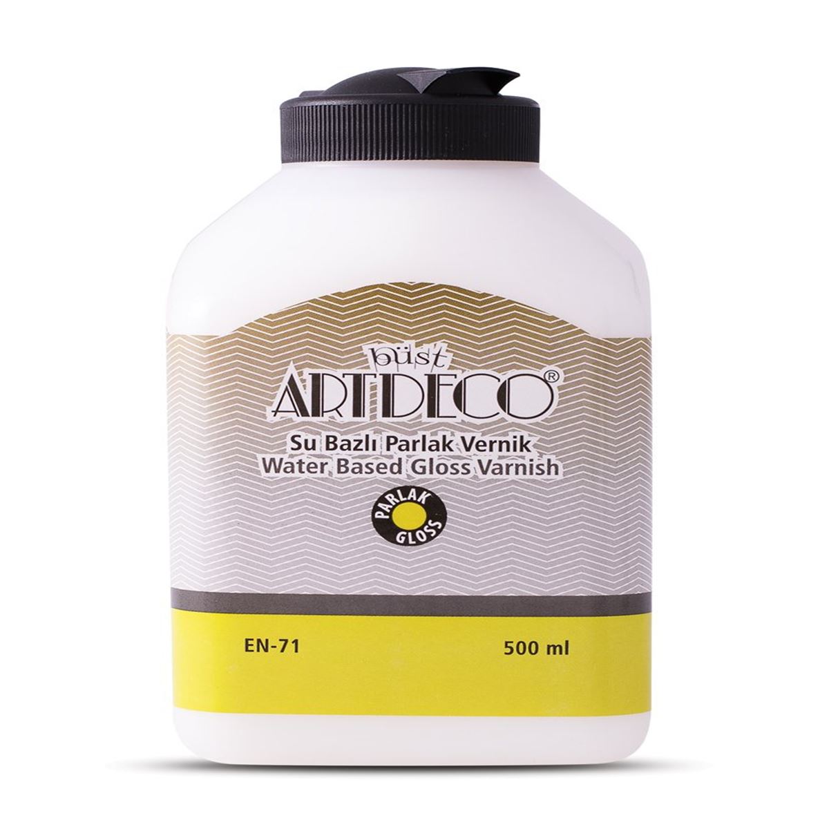 ARTDECO VERNİK SU BAZLI PARLAK 500 ML Y-073L-01 1