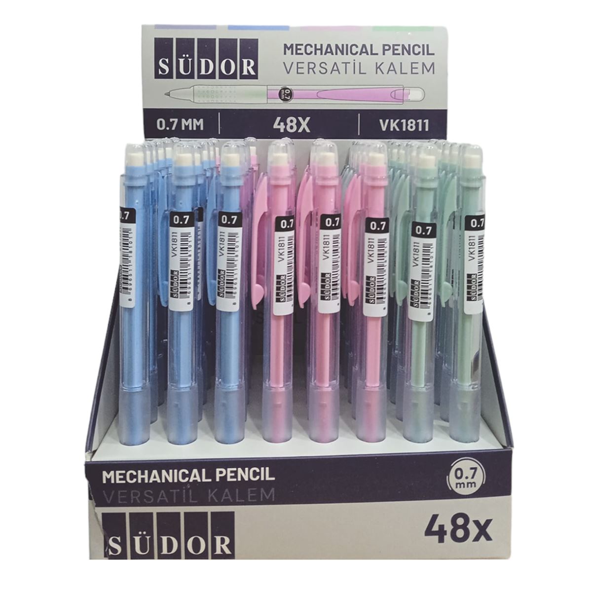 SÜDOR VERSATİL 07 MM 48 Lİ VK1811 1
