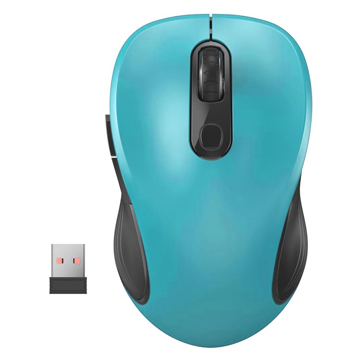 WİSFOX KABLOSUZ MOUSE 39426 X0016QQ1VR YEŞİL SİYAH 1