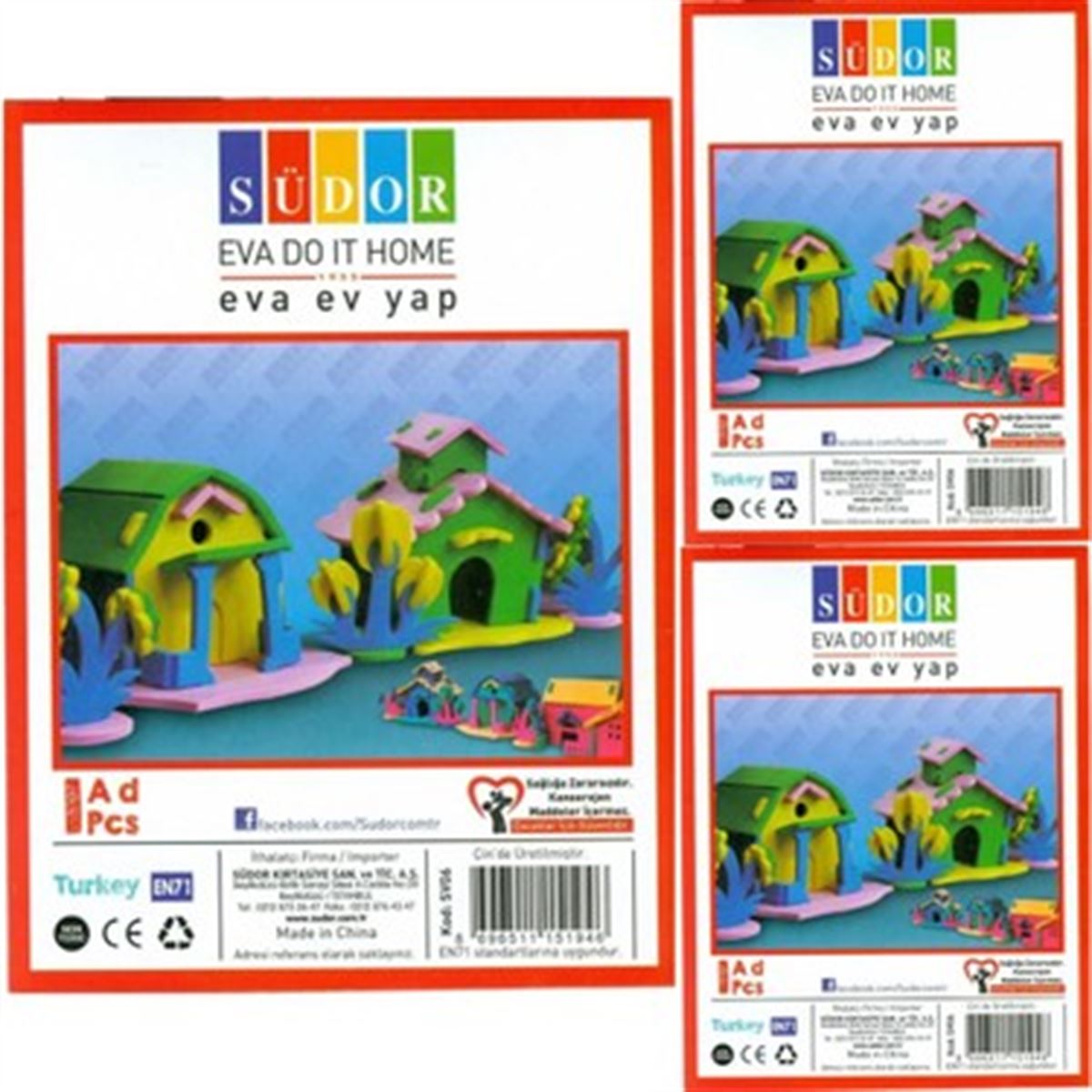 SÜDOR EVA YAPBOZ EV YAP SV06 1