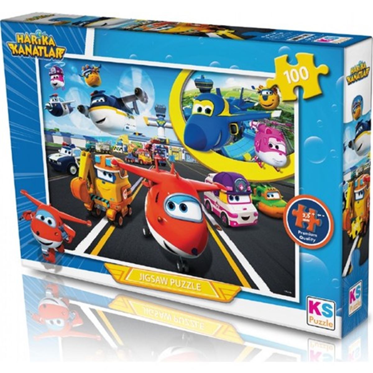 KS GAMES PUZZLE HK 714 HARİKA KANATLAR 100 PARÇA 6+ 1