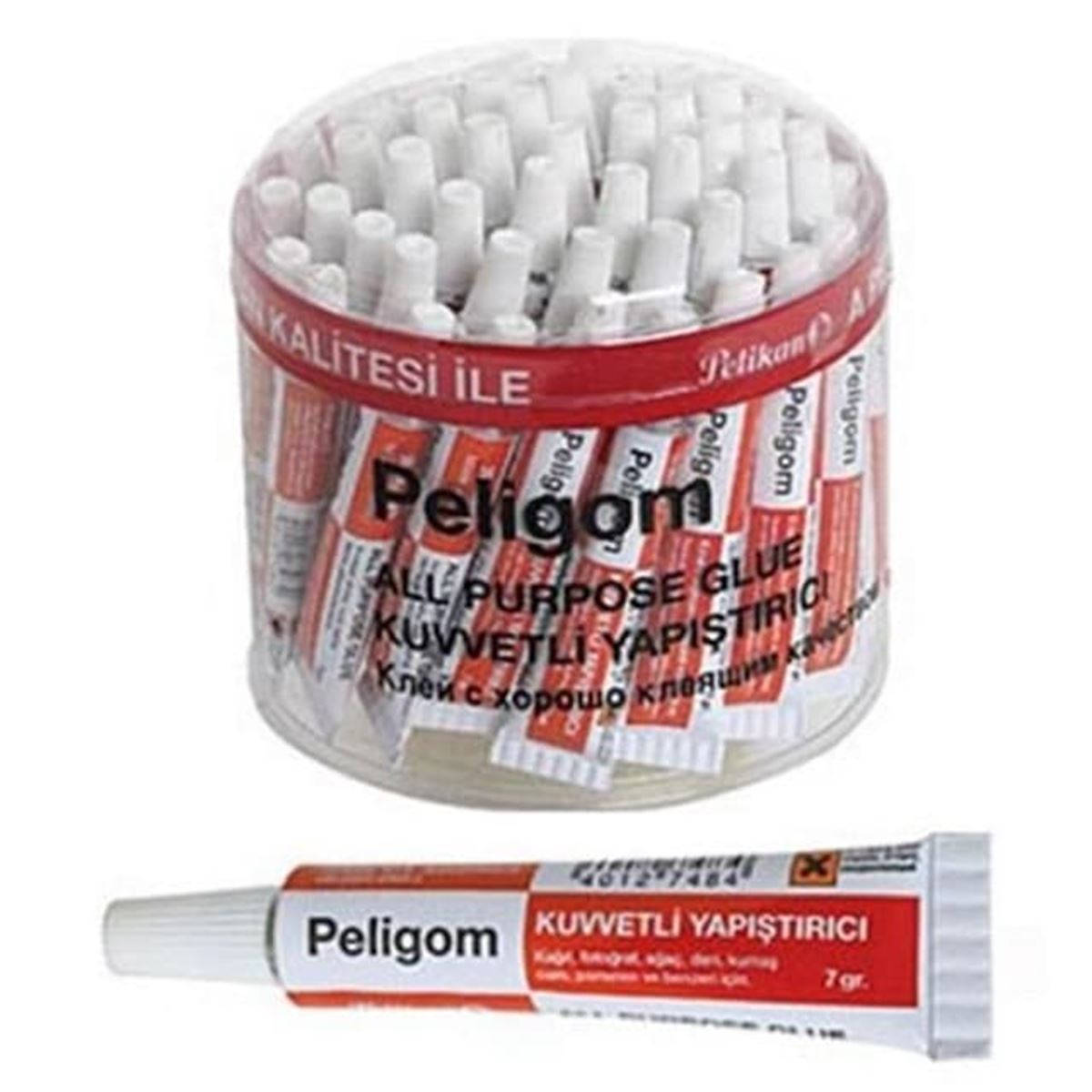 PELİKAN PELİGOM YAPIŞTIRICI 7 GR. NO:3 50 LI 1