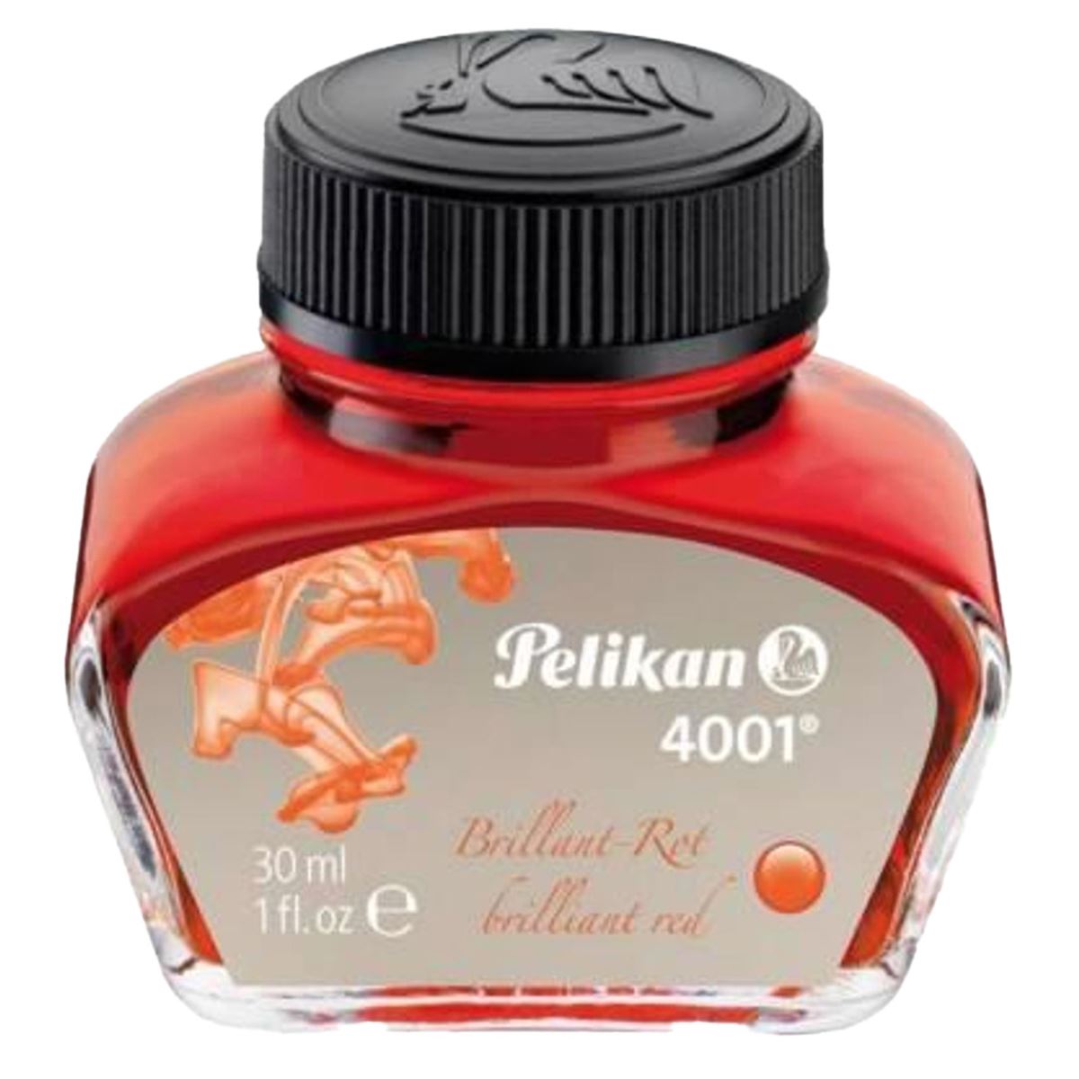 PELİKAN YAZI MÜREKKEBİ KIRMIZI 30 ML 6 LI 4001 - 301036 1