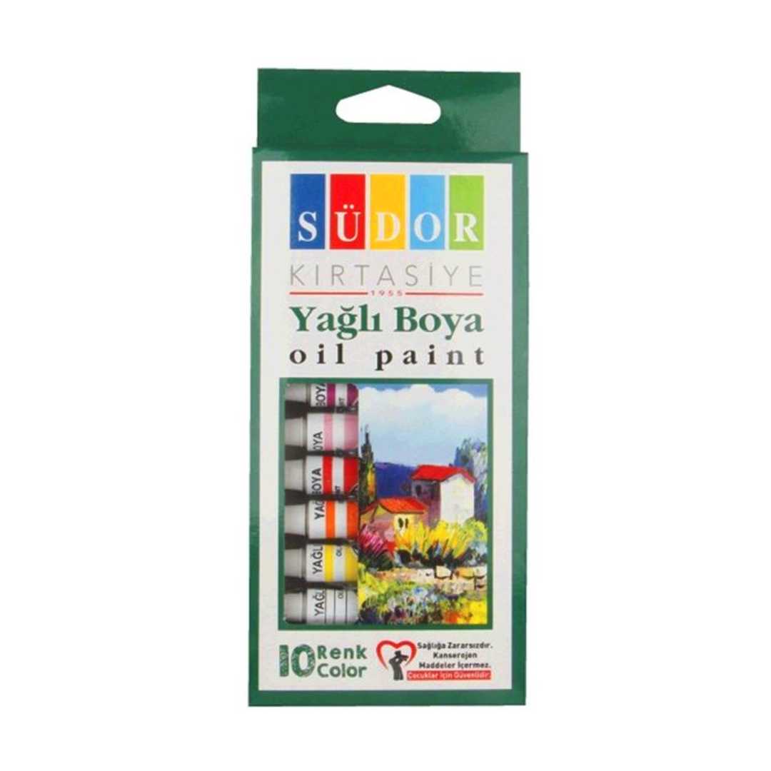 SÜDOR YAĞLI BOYA TÜP 9 ML 10 RENK SD722 1