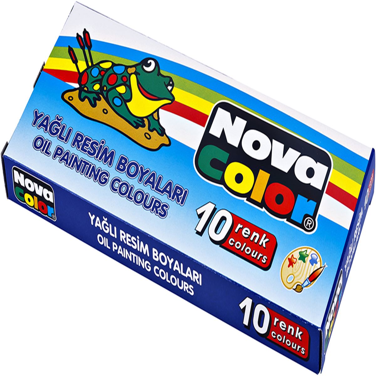 NOVA COLOR YAĞLI BOYA TÜP 10 RENK NC-126 1