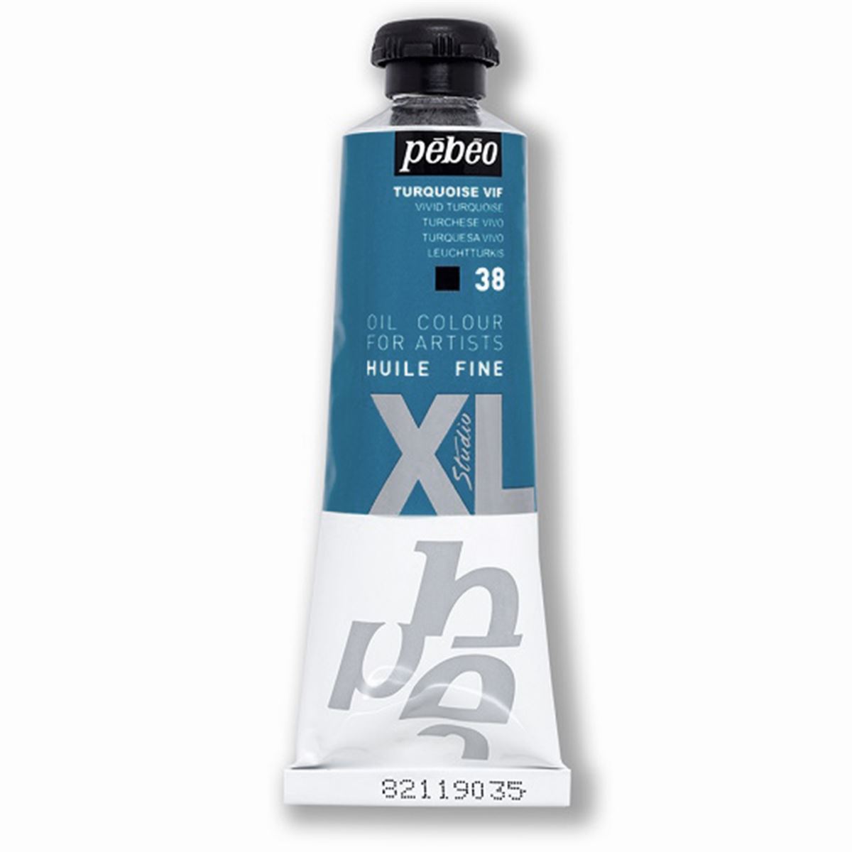 PEBEO HUİLE FİNE XL YAĞLI BOYA 37 ML TÜP VİVİD TURQUOİSE 38 1