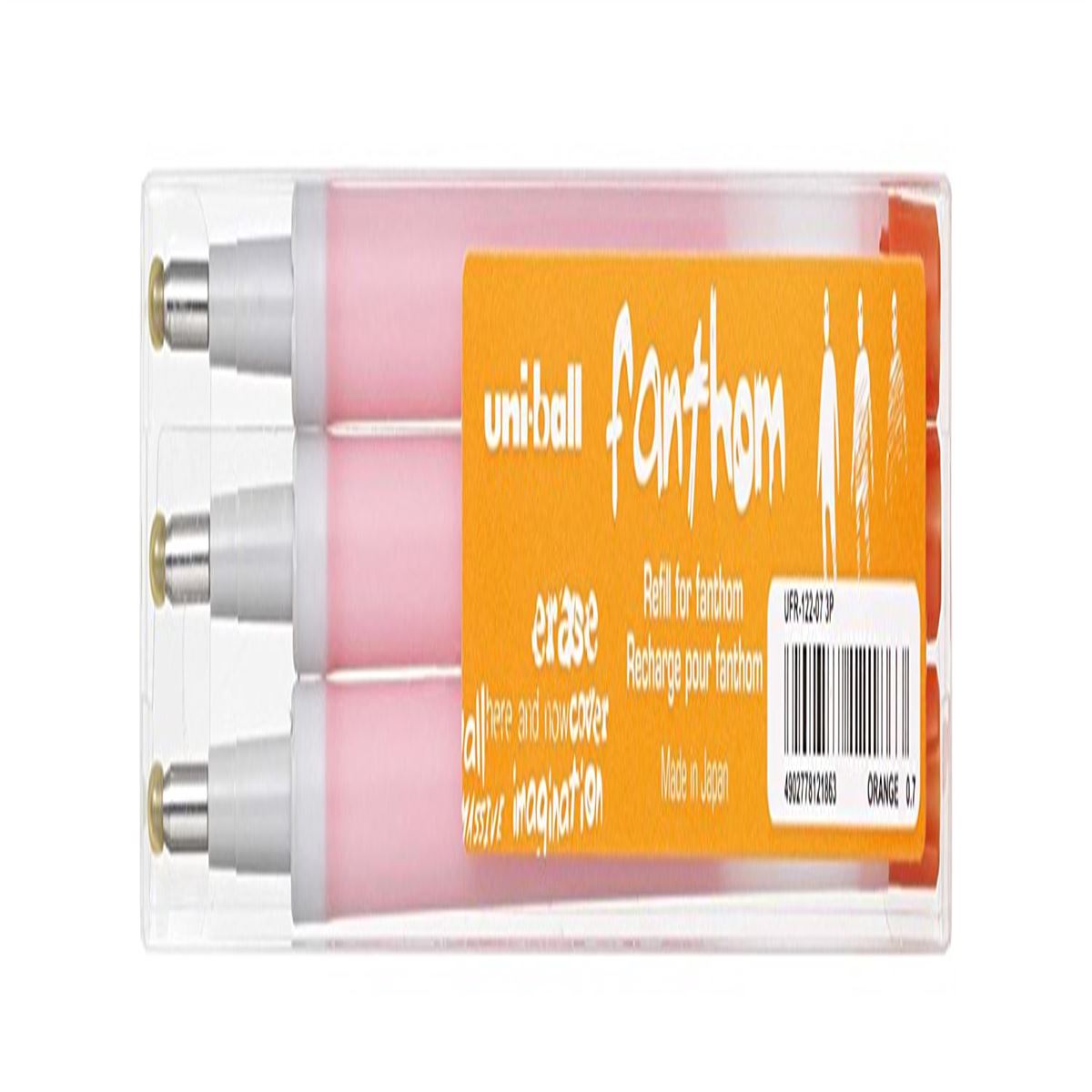 UNİ YEDEK UFR-122-07 FANTHOM TURUNCU 3 LÜ 1