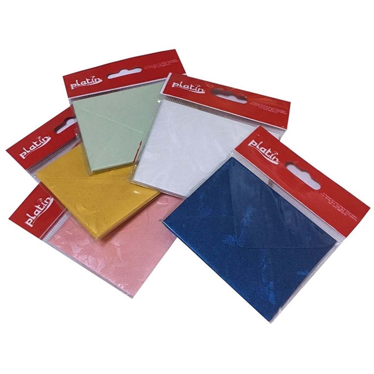 PLATIN FANTAZİ ZARF - KART 7x9 5 Lİ 1