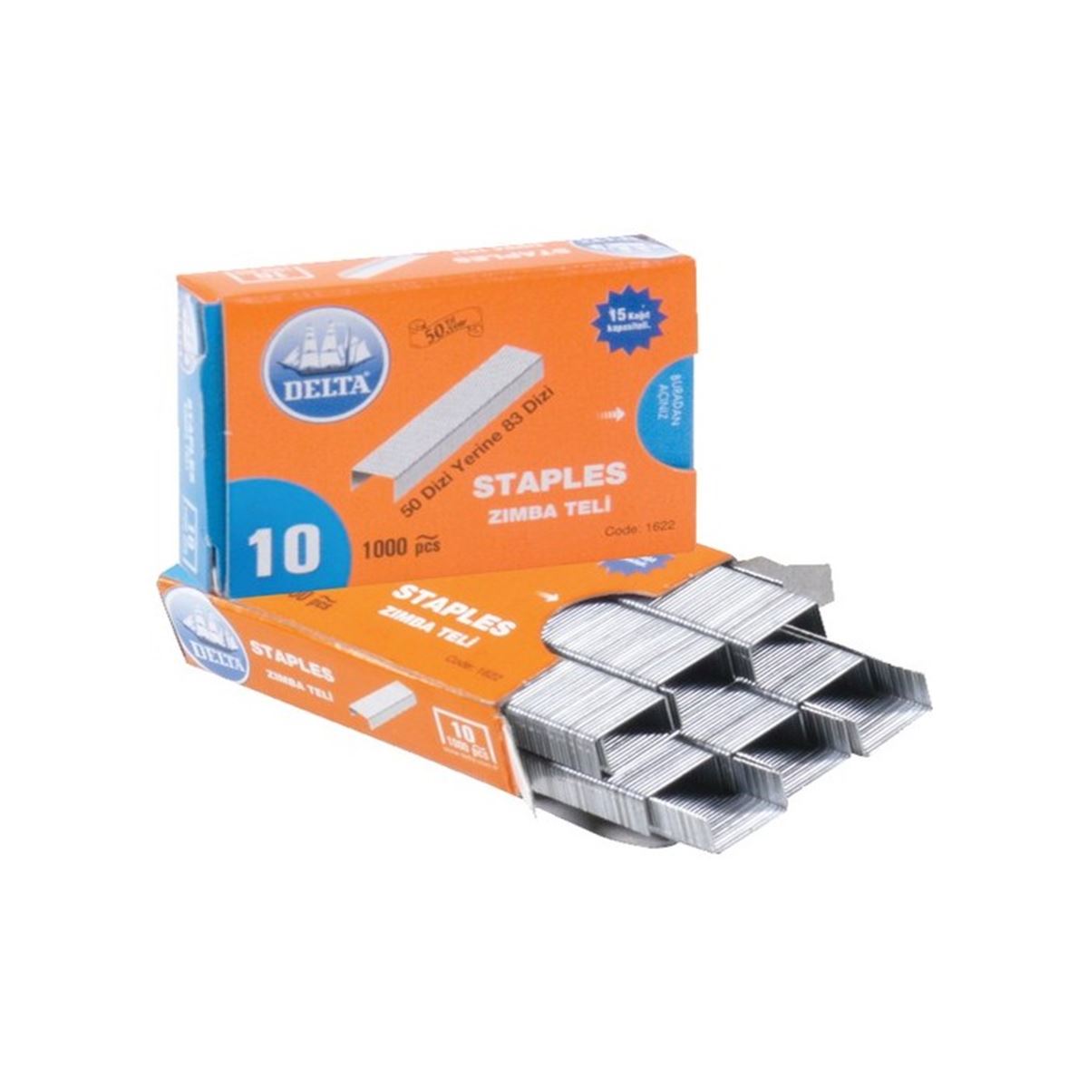 DELTA ZIMBA TELİ NO 10 BEYAZ 10 LU 1622 1