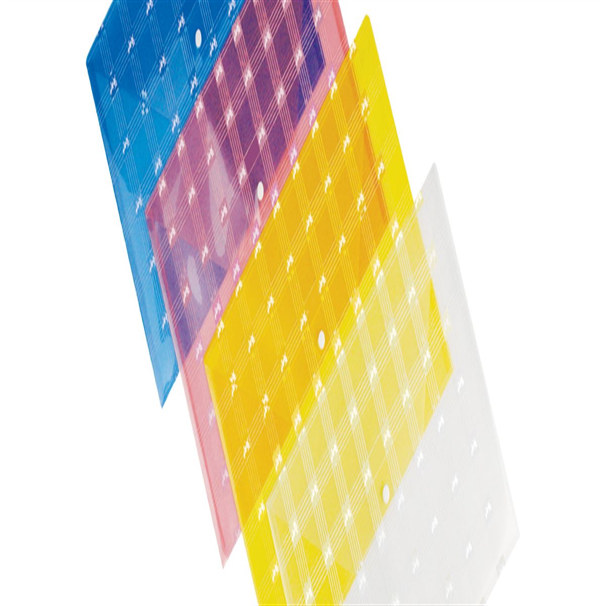 FABER ÇITÇITLI DOSYA A4 DESENLİ ŞEFFAF 12 Lİ 50753930 1