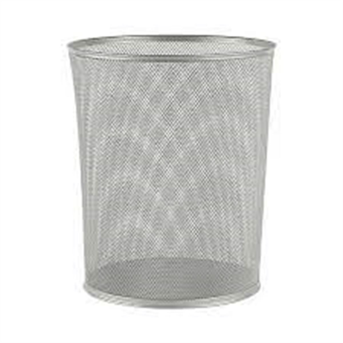 CASSA ÇÖP KOVASI FİLE GÜMÜŞ 10 LT 8940 1