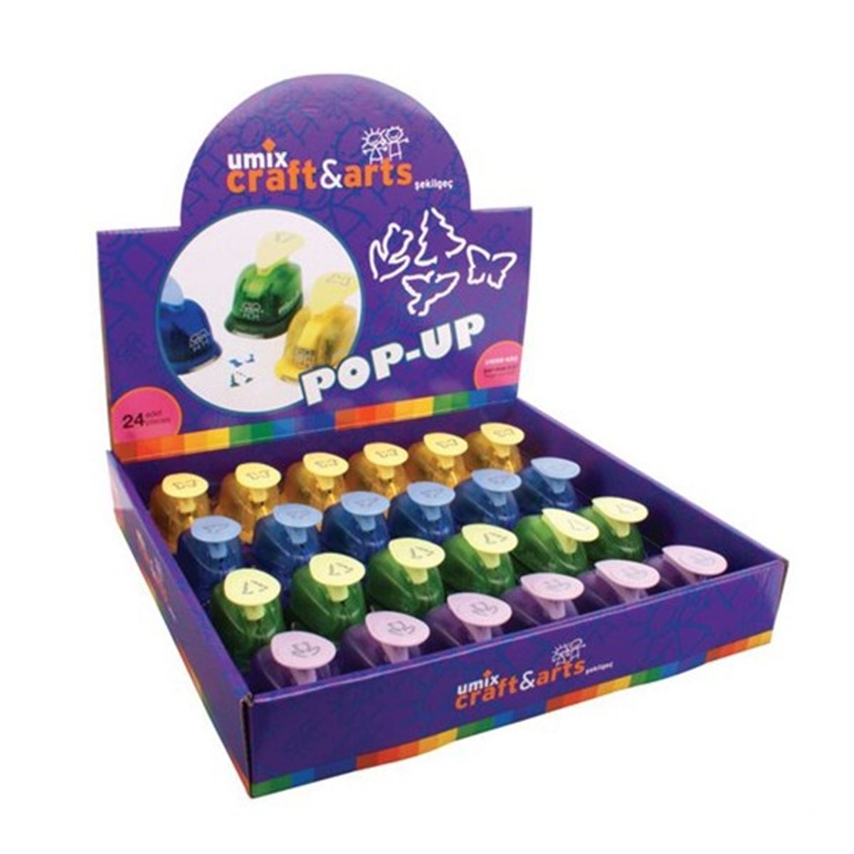 UMİX ŞEKİLLİ DELGEÇ POP-UP ORTA U1058-KRS 1