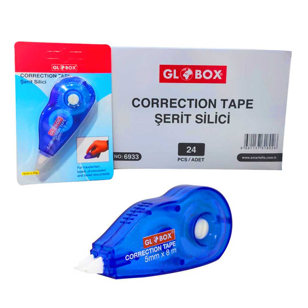 GLOBOX ŞERİT SİLİCİ 5 MM x 8 M 24 LÜ 6933 1