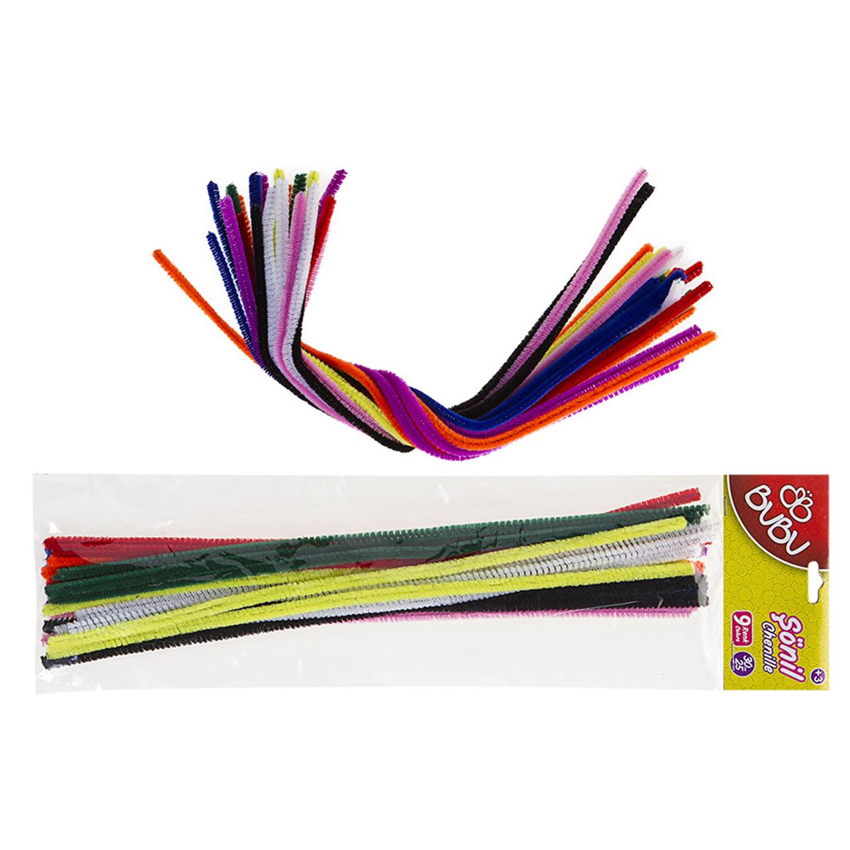 BU-BU ŞÖNİL BUBU00104 30 CM. 25 Lİ 1