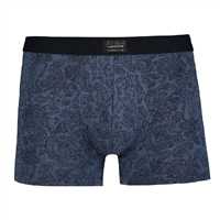 JOHN FRANK DİJİTAL BASKILI BOXER AÇIK GRİ - 1