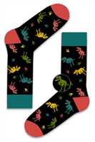 JOHN FRANK COOL LONG SOCKS SKY BLUE - 1