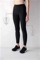 Siyah Yüksek Bel Miracle Termal Tayt SİYAH - 1