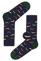 JOHN FRANK COOL SOCKS UZUN ÇORAP ACIK MAVI - 1