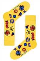 JOHN FRANK FUN SOCKS UZUN ÇORAP ACIK MAVI - 1