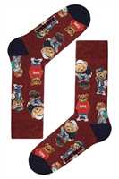 JOHN FRANK FUN SOCKS UZUN ÇORAP ACIK MAVI - 1