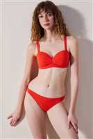 Lotus Mercan Bikini Üstü KIRMIZI - 1