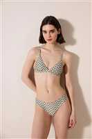 Bambu Slip Simli Çok Renkli Bikini Altı YEŞİL - 2