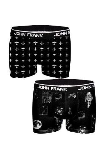 JOHN FRANK İKİLİ MONOCHROME BOXER 1