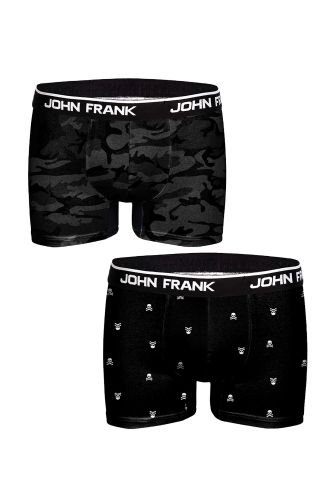 JOHN FRANK İKİLİ MONOCHROME BOXER 1