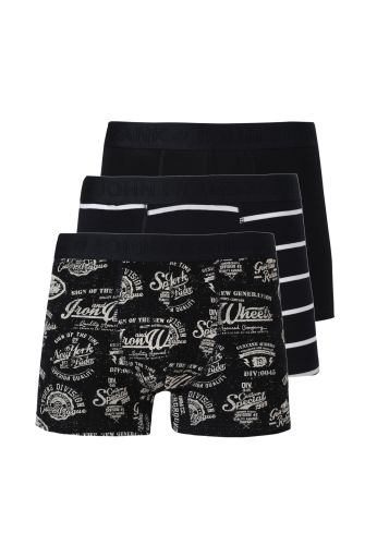 JOHN FRANK THREE PACK CAMPUS BOXER 1