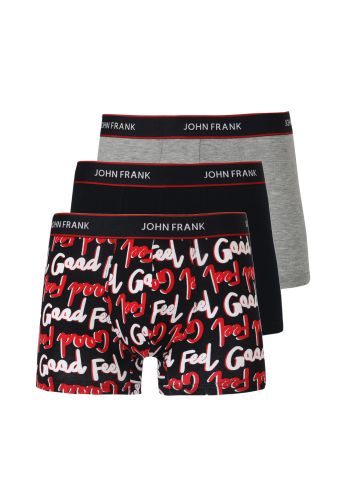JOHN FRANK THREE PACK FEEL GOOD BOXER 1