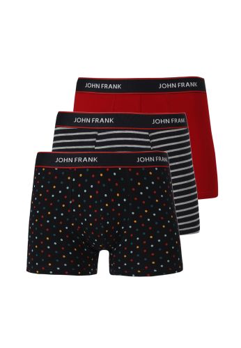 JOHN FRANK THREE PACK NOT SO BASIC BOXER 1