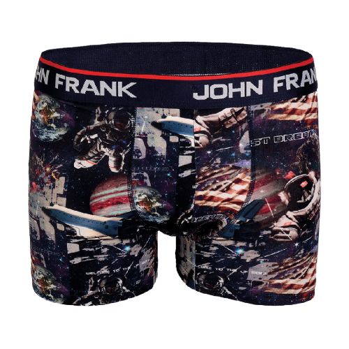 JOHN FRANK DİJİTAL BASKILI BOXER MULTICOLOR - 1
