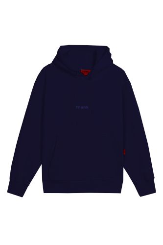 JOHN FRANK BASIC HOODIE SWEATSHIRT LACİVERT - 21