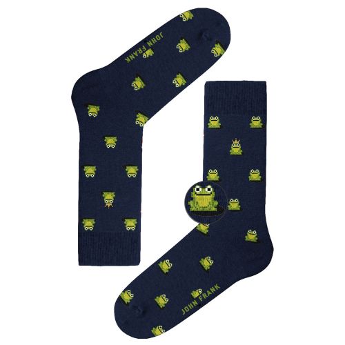 JOHN FRANK COOL SOCKS UZUN ÇORAP MULTICOLOR - 1