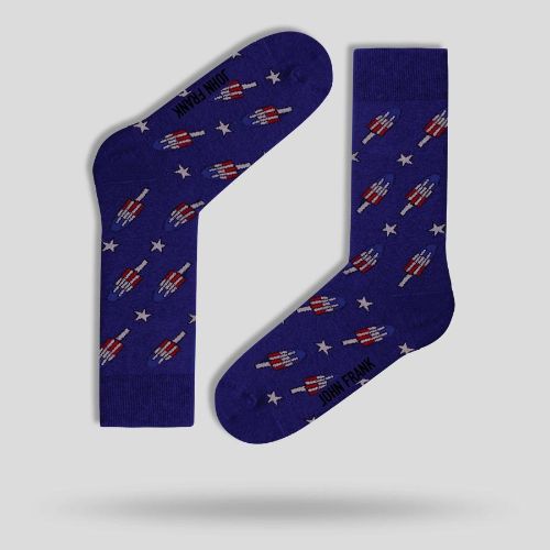 JOHN FRANK FUN SOCKS UZUN ÇORAP MULTICOLOR - 1