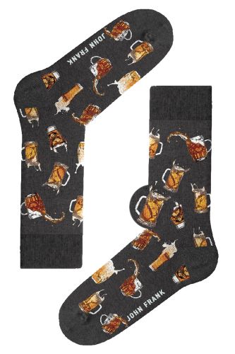 JOHN FRANK FUN LONG SOCKS MULTICOLOR - 1