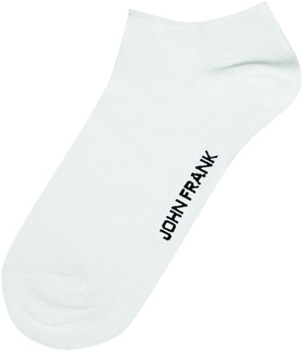 JOHN FRANK SHORT SOCKS WHITE - 1