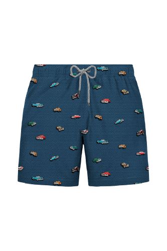 JOHN FRANK ALL OVER MAYO ŞORT MULTICOLOR - 1