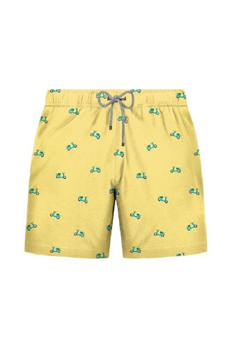 JOHN FRANK ALL OVER PRINTED SWIMSHORTS MULTICOLOR - 1