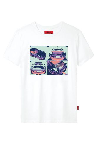 JOHN FRANK COOL T-SHIRT WHITE - 1