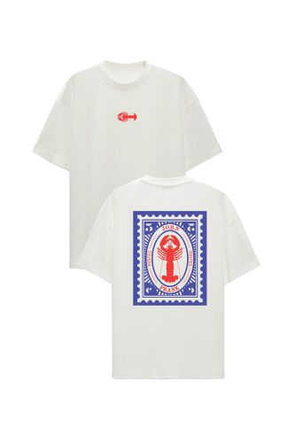 JOHN FRANK OVERSIZE T-SHIRT BEYAZ - 1