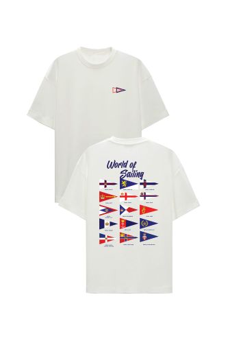 JOHN FRANK OVERSIZE T-SHIRT BEYAZ - 1