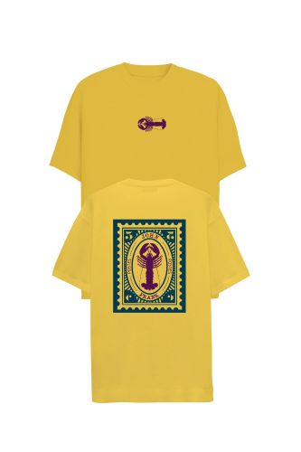 JOHN FRANK OVERSIZE T-SHIRT YELLOW - 1