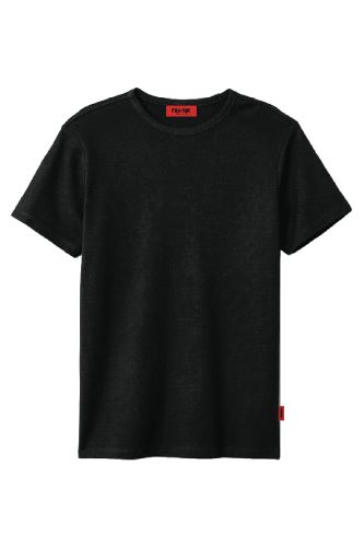 JOHN FRANK BASIC T-SHIRT PİKE SİYAH - 31
