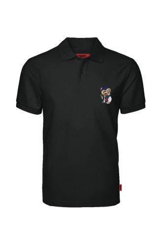 JOHN FRANK IDENTITY POLO T-SHIRT SİYAH - 1