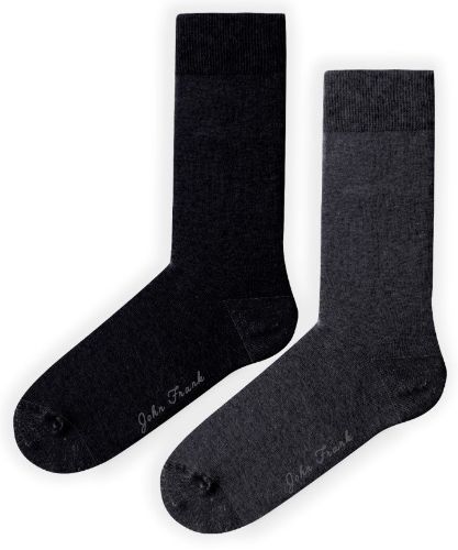 JOHN FRANK WOMEN 2 PACK LONG SOCKS MULTICOLOR - 1