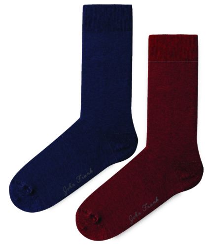 JOHN FRANK WOMEN İKİLİ UZUN ÇORAP MULTICOLOR - 1