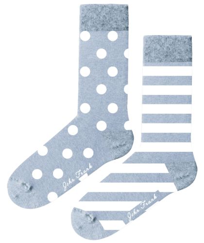 JOHN FRANK WOMEN İKİLİ UZUN ÇORAP MULTICOLOR - 1