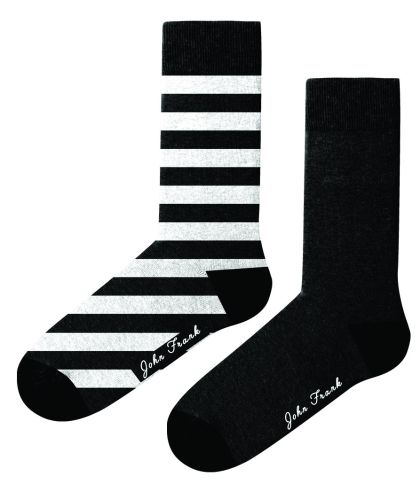 JOHN FRANK WOMEN 2 PACK LONG SOCKS MULTICOLOR - 1